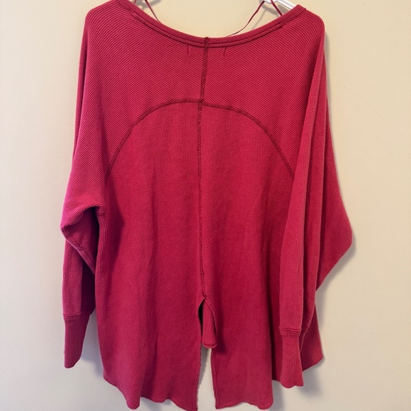 Free People Amelia Thermal Top - SZ. Small - Color : FLOR DE MAYO - Picture 5 of 5